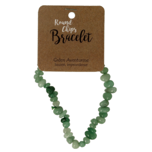 Steengoed Splitkralen armband aventurijn op kaart