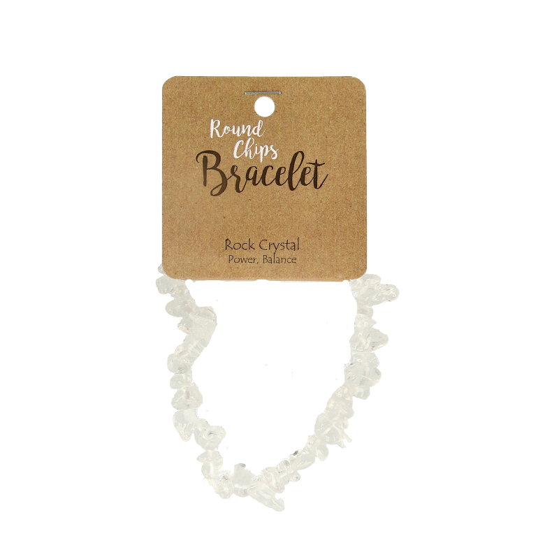 Steengoed Splitarmband bergkristal