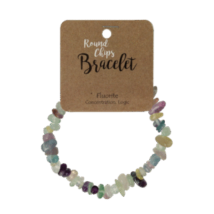 Steengoed Splitarmband fluoriet