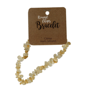 Steengoed Splitarmband citrien