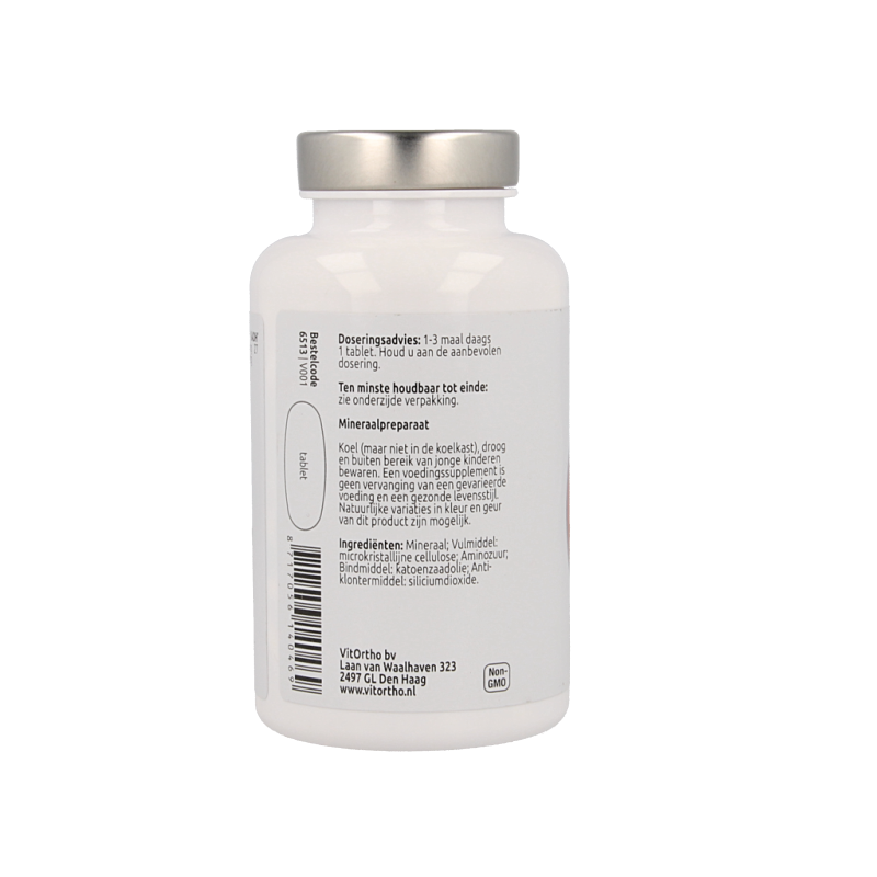 VitOrtho Magnesium bisglycinaat 100 mg en taurine 200 mg - Afbeelding 2
