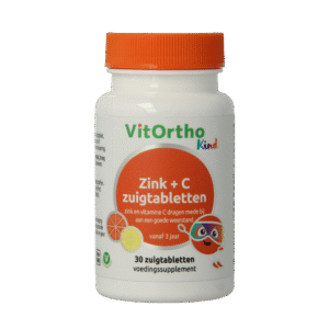 VitOrtho Zink + C kind zuigtabletten