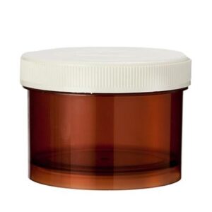 Spruyt Hillen Tabletflacon 75ml bruin met dop