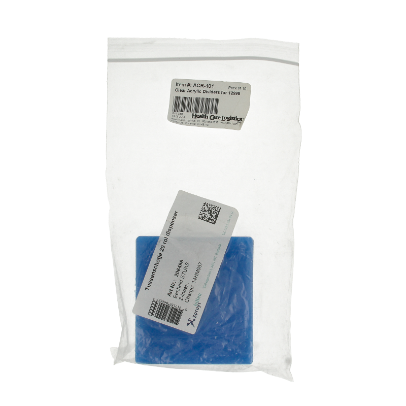 Spruyt Hillen Tussenschotje voor dispenser van 20 rollen