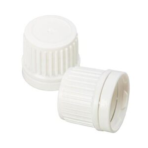 Spruyt Hillen Druppelflacon schroefdop met garantiesluiting wit