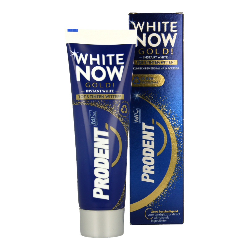 Prodent Tandpasta white now gold - Afbeelding 2