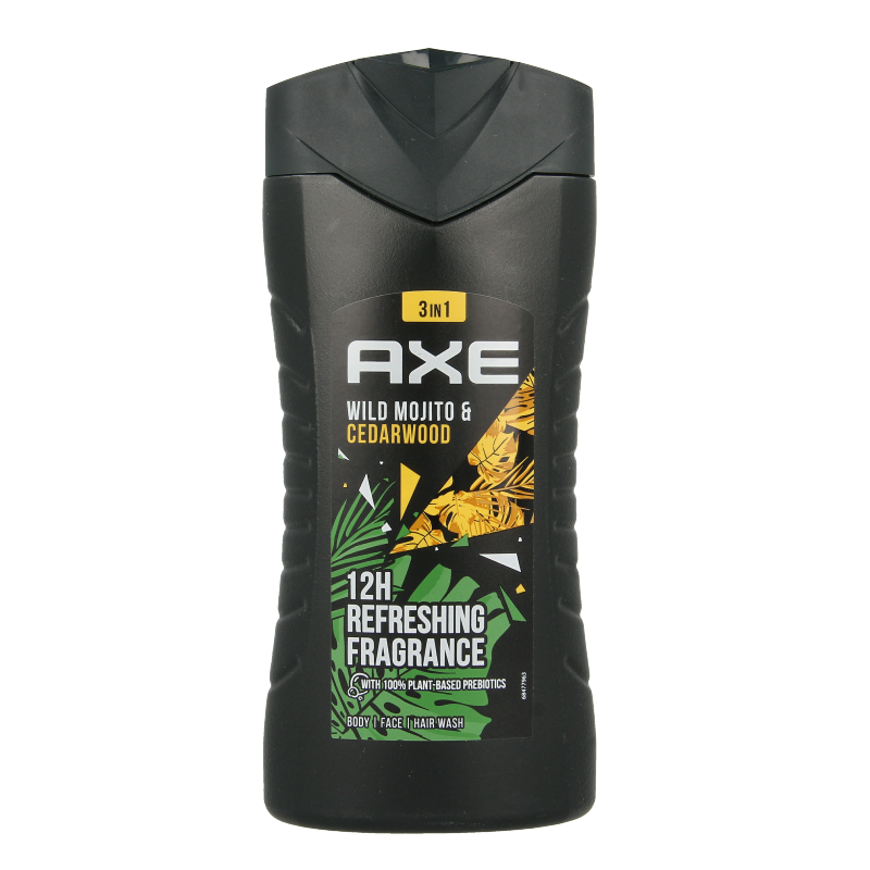 AXE Showergel wild green mojito & cederwood