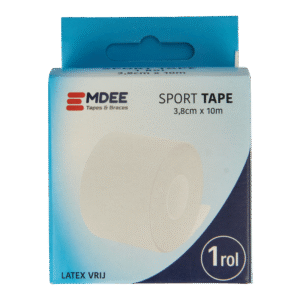 Emdee Sport tape 3.8cm x 10m wit