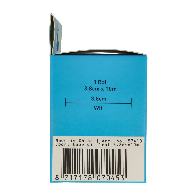 Emdee Sport tape 3.8cm x 10m wit - Afbeelding 2