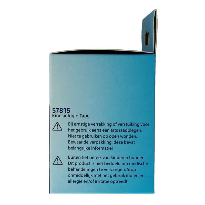Emdee Kinesio tape licht blauw non cut - Afbeelding 4