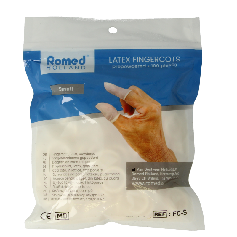 Romed Vingercondooms latex S