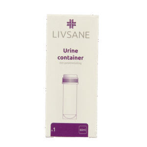 Livsane Urinecontainer 60ml met garantiesluiting
