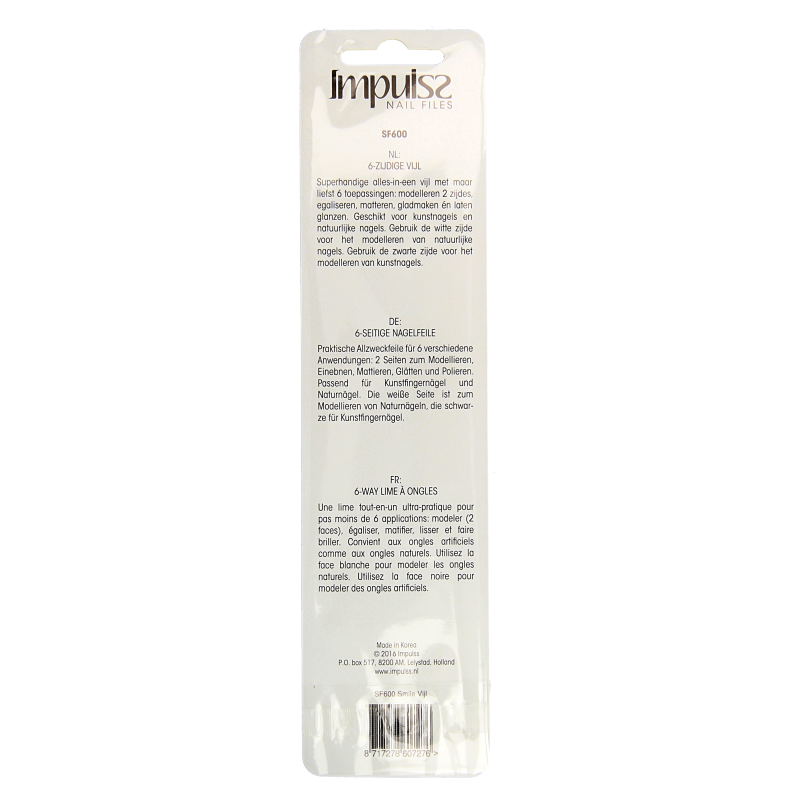 Impulss 6 Way nail file - Afbeelding 2