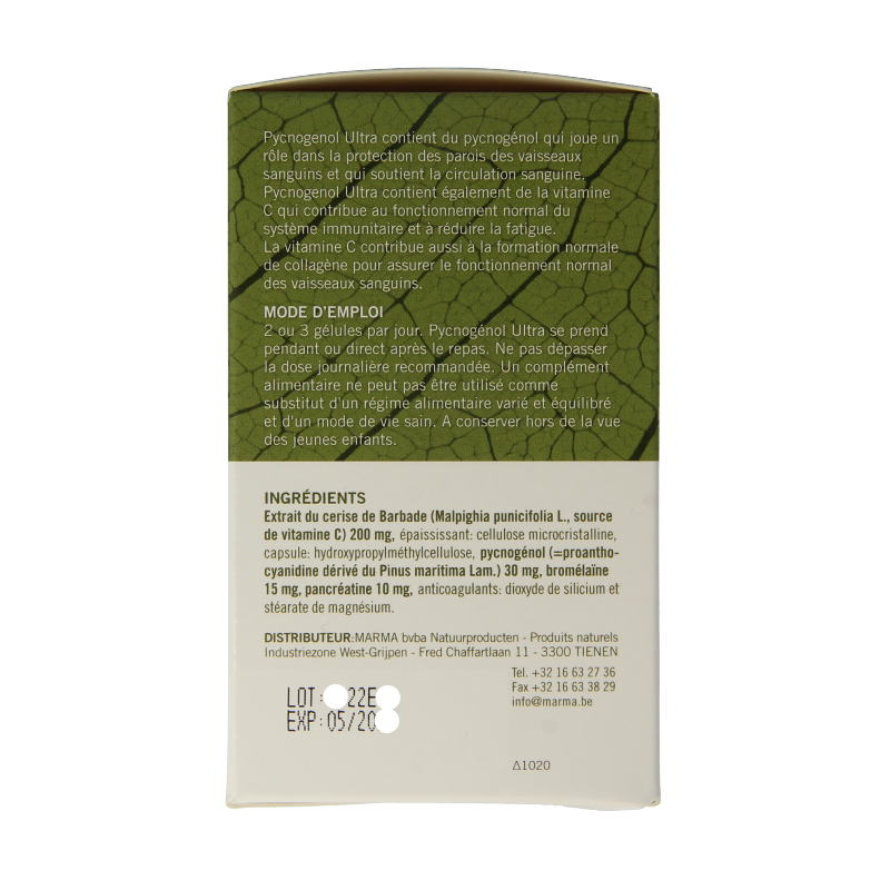 Marma Pycnogenol ultra - Afbeelding 3