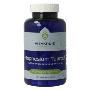 Vitakruid Magnesium Tauraat met Vitamine B6 (P-5-P)