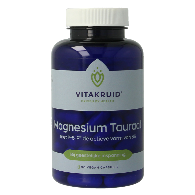 Vitakruid Magnesium Tauraat met Vitamine B6 (P-5-P)