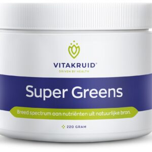 Vitakruid Super Greens 25 nutrienten oa probiotica & enzymen