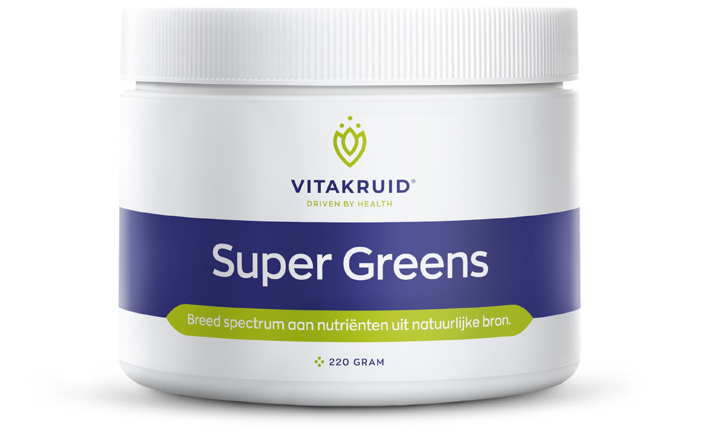 Vitakruid Super Greens 25 nutrienten oa probiotica & enzymen