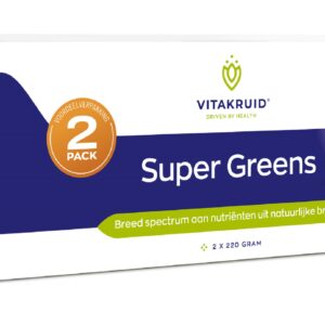 Vitakruid Super Greens 2-Pack oa probiotica & enzymen