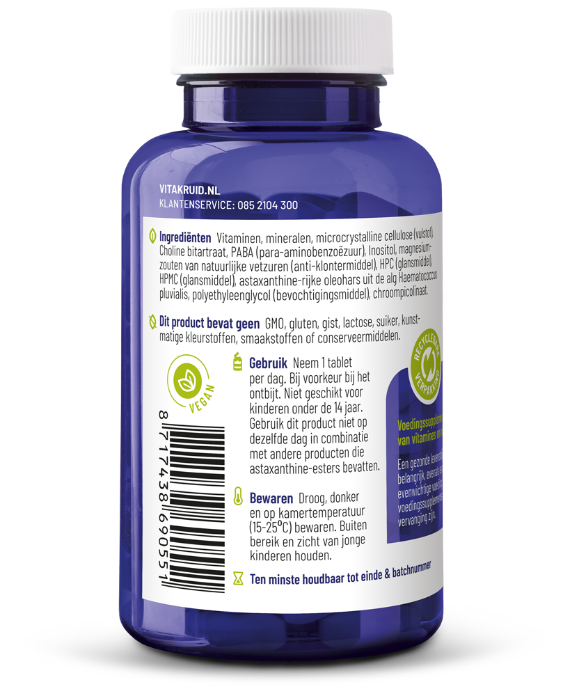 Vitakruid Multi Dag HD 100% Vegan - Afbeelding 2