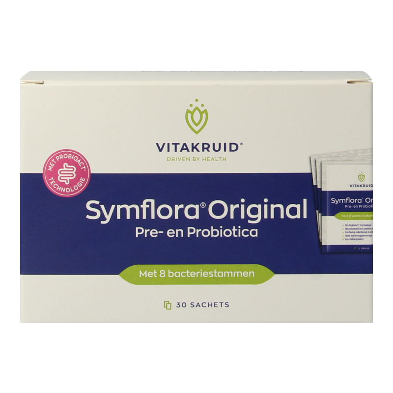 Vitakruid Symflora Original Pre- en Probiotica 8 stammen