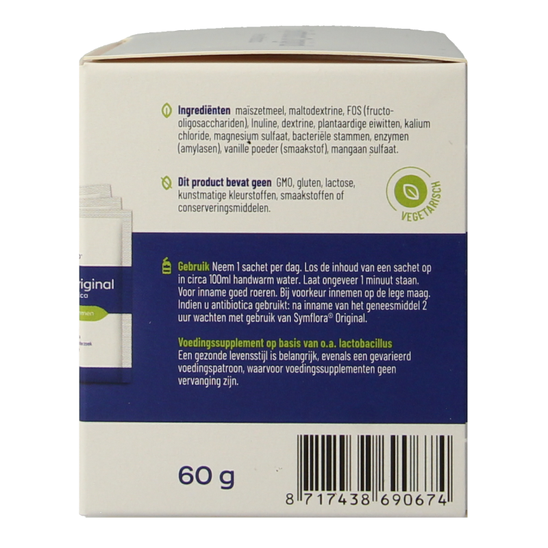 Vitakruid Symflora Original Pre- en Probiotica 8 stammen - Afbeelding 4