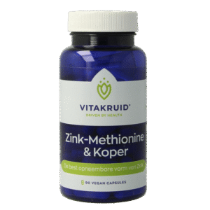 Vitakruid Zink Methionine & Koper Gluconaat