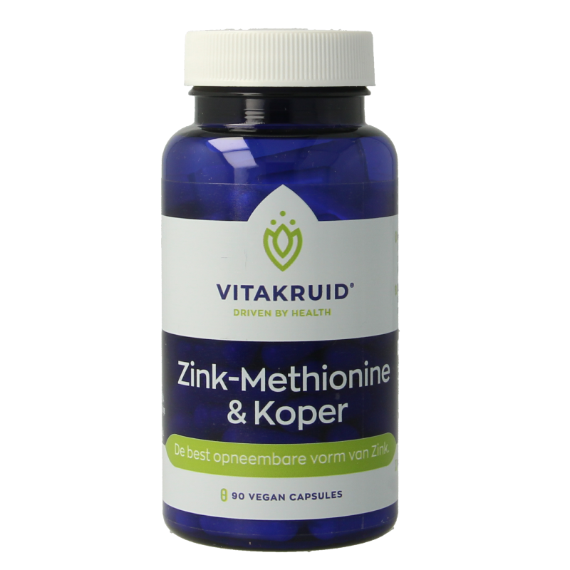 Vitakruid Zink Methionine & Koper Gluconaat