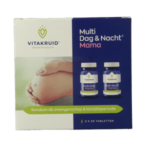 Vitakruid Multi Dag & Nacht Mama 100% Vegan 2 x 30