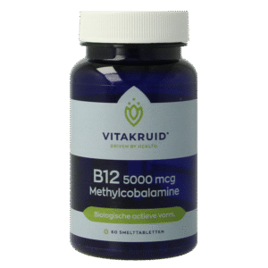 Vitakruid B12 5000 mcg Actief Methylcobalamine
