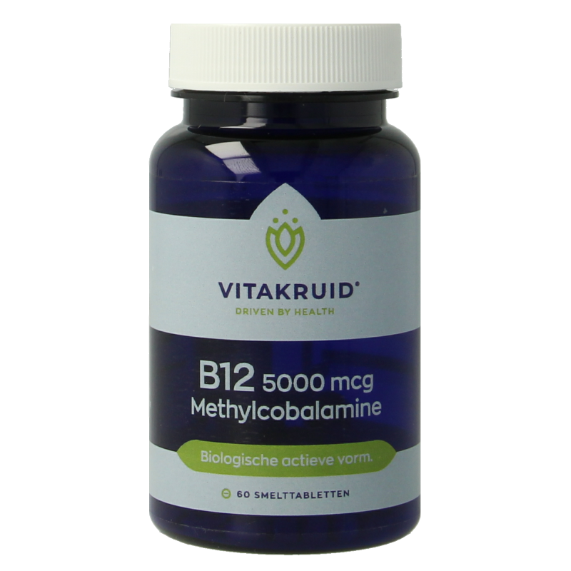 Vitakruid B12 5000 mcg Actief Methylcobalamine