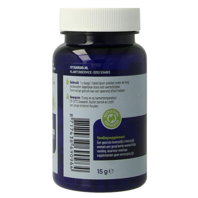 Vitakruid B12 5000 mcg Actief Methylcobalamine - Afbeelding 2