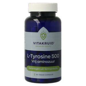 Vitakruid L-Tyrosine 500mg uit fermentatie