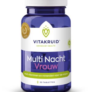 Vitakruid Multi Nacht Vrouw 100% Vegan
