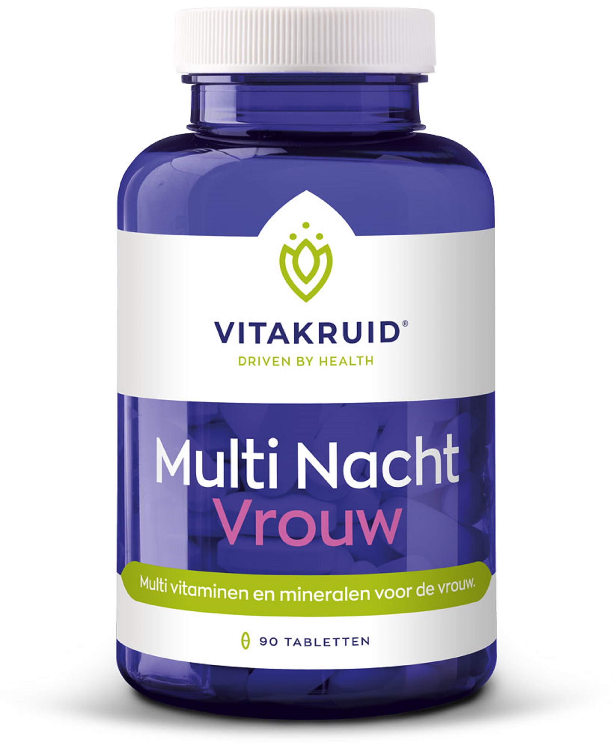 Vitakruid Multi Nacht Vrouw 100% Vegan
