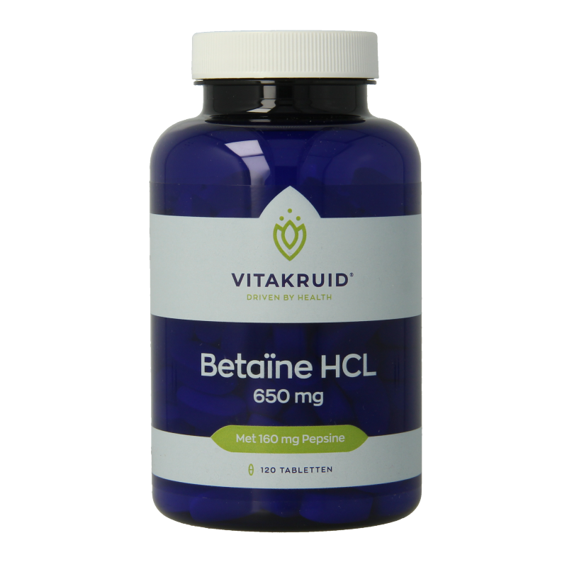 Vitakruid Betaine HCL 650mg & pepsine 160mg