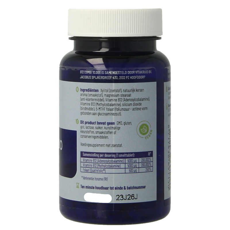 Vitakruid B12 Combi 10.000 met Actief Folaat - Afbeelding 3