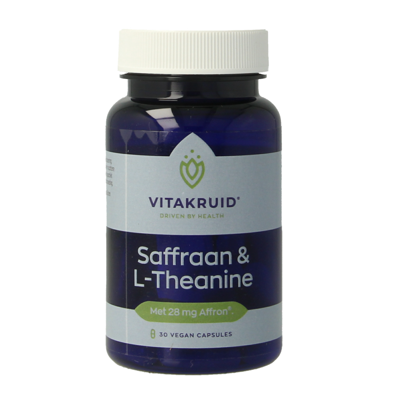 Vitakruid Saffraan 28mg (Affron) & L-Theanine