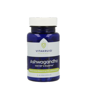 Vitakruid Ashwagandha 5% withanoliden KSM-66 & Bioperine