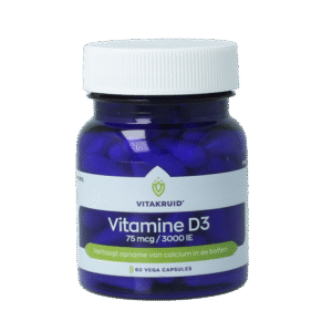 Vitakruid Vitamine D3 75 mcg / 3000 IE