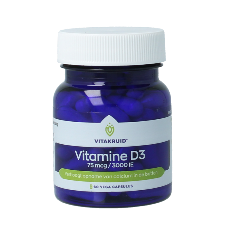 Vitakruid Vitamine D3 75 mcg / 3000 IE