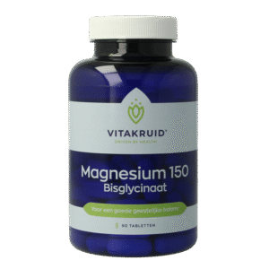 Vitakruid Magnesium 150 Bisglycinaat met 200mg L-Taurine