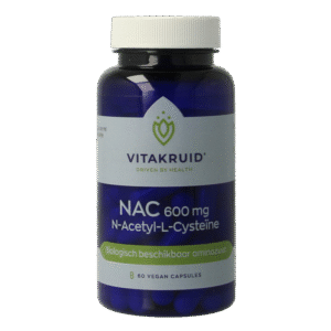 Vitakruid NAC 600mg N-Acetyl-L-Cysteine