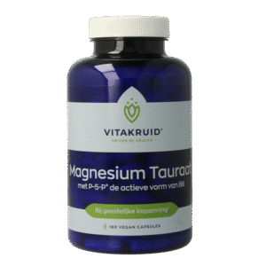 Vitakruid Magnesium Tauraat met Vitamine B6 (P-5-P)
