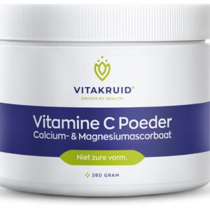 Vitakruid Vitamine C poeder calcium- & magnesiumascorbaat