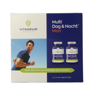 Vitakruid Multi Dag & Nacht Man 100% Vegan 2 x 90