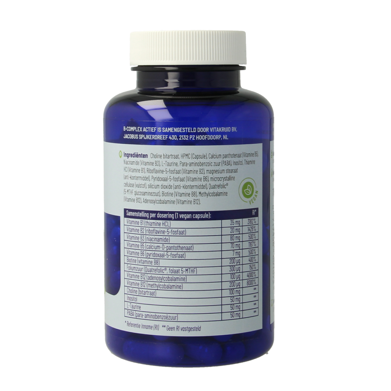Vitakruid B-Complex Actief met L-Taurine - Afbeelding 3