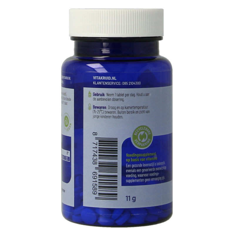 Vitakruid Actief Foliumzuur Quatrefolic 5-MTHF 400 mcg - Afbeelding 2