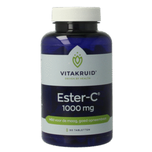 Vitakruid Ester-C Vitamine C 1000 Flavonoiden Rozenbottel