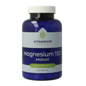 Vitakruid Magnesium 150 Malaat met Vitamine B6 (P-5-P)